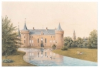 Het kasteel van Helmond in de negentiende eeuw.