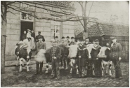 Herberg Tivoli aan de Binnen Parallelweg in Helmond circa 1890. Fotograaf onbekend.