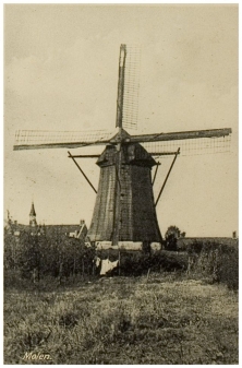 De molen nog in volle glorie